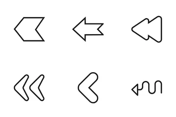 Setas; flechas Pacote de Ícones