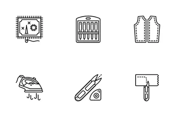 Sewing Icon Pack