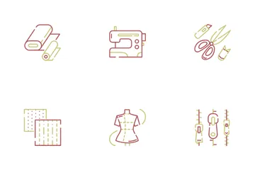 Sewing Tools Icon Pack