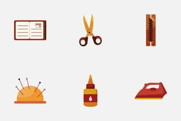 Sewing Tools Icon Pack