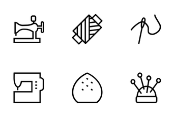 Sewing Vector Icons Icon Pack