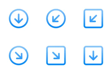 Shape Arrows Icon Pack