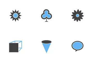 Shapes And Geometry Icon Pack