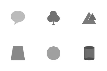 Shapes And Geometry Icon Pack