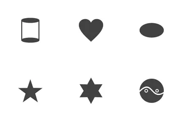 Shapes And Geometry Icon Pack