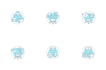 Sharing Economy Icon Pack