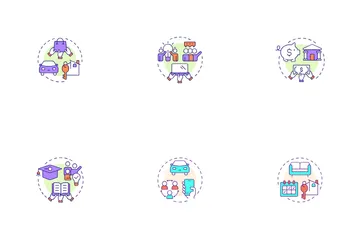 Sharing Economy Icon Pack