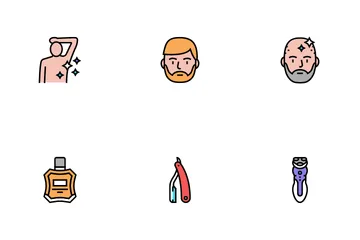 Shave Treat Accessory Icon Pack