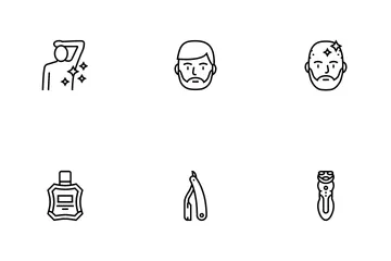 Shave Treat Accessory Icon Pack