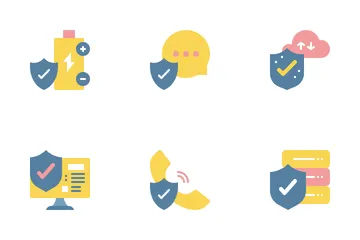 Shield Protection Icon Pack