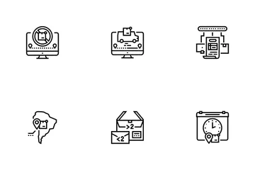 Shipment Tracking International Icon Pack