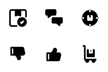 Shipping And Delivery Icon Pack