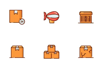 Shipping And Delivery Icon Pack