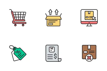 Shipping And Delivery Icon Pack