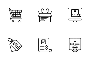 Shipping And Delivery Icon Pack