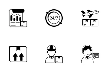 Shipping And Delivery Icon Pack