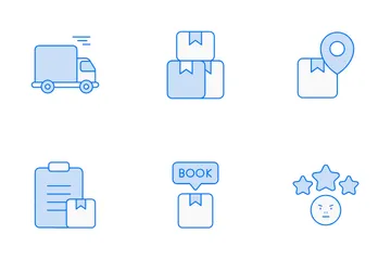 Shipping And Delivery Icon Pack