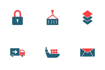 Shipping And Delivery Icon Pack