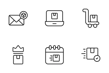 Shipping And Delivery Icon Pack