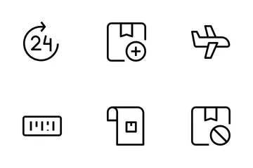 Shipping And Delivery Icon Pack