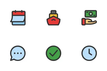 Shipping And Delivery Icon Pack