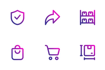 Shipping And Delivery Icon Pack