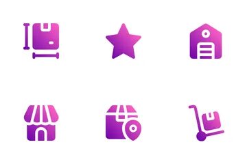 Shipping And Delivery Icon Pack