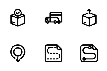 Shipping And Logistic Icon Pack