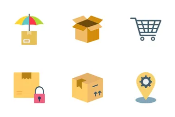 Shipping And Logistics Icon Pack