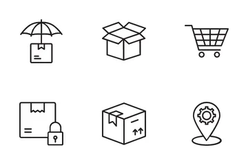 Shipping And Logistics Icon Pack