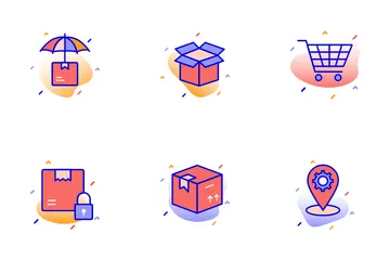 Shipping And Logistics Icon Pack