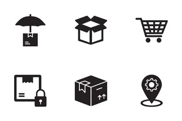 Shipping And Logistics Icon Pack