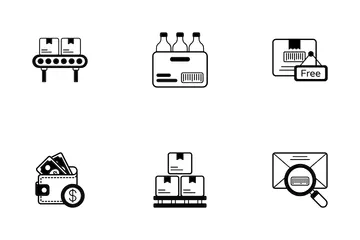 Shipping And Warehouse Icon Pack