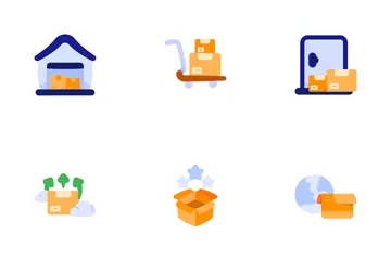 Shipping Delivery Icon Pack
