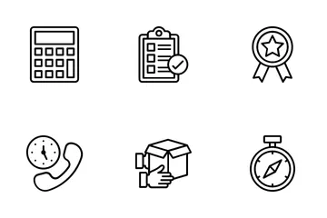 Shipping, Delivery And Fulfillment Icon Pack