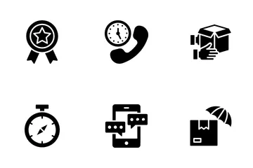 Shipping, Delivery And Fulfillment Icon Pack