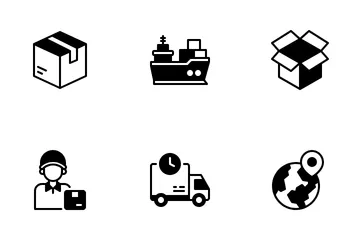 Shipping Delivery Icon Pack