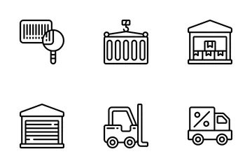 Shipping & Delivery - Outline Icon Pack