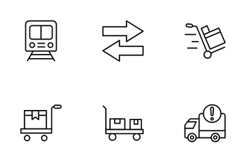 Shipping Delivery Vol 2 Icon Pack