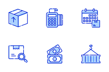 Shipping & Logistics Icon Pack