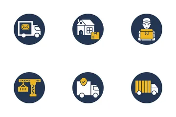 Shipping & Logistics Icon Pack