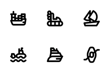 Ships & Boats Icon Pack