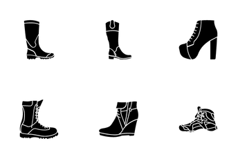 Shoes And Boots Icon Pack