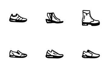 Shoes And Footwear Icon Pack
