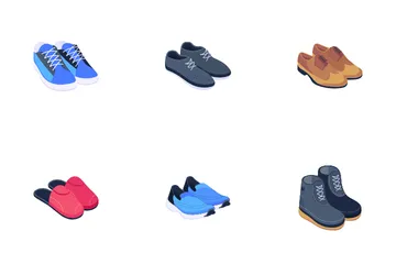 Shoes And Footwear Icon Pack