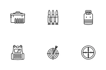 Shooting Range Icon Pack