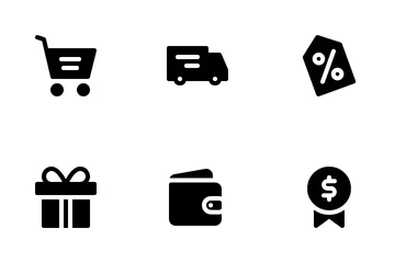 Shop And E-commerce Icon Pack