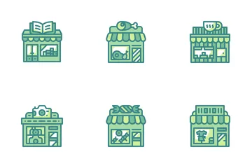 Shop And Store Icon Pack