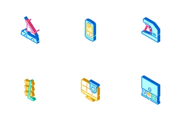 Shop Equipment Device Icon Pack