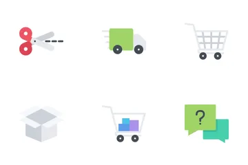 Shop Flat Icon Pack